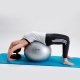 Bola para exercícios e pilates - Carci Gynastic Ball - 65cm prata