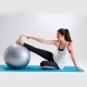 Bola para exercícios e pilates - Carci Gynastic Ball - 65cm prata