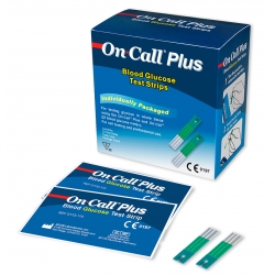 Tiras reagentes - On Call Plus - 25 unidades